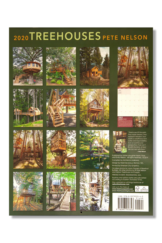 Pete Nelson's 2020 Treehouse Calendar - Image 3