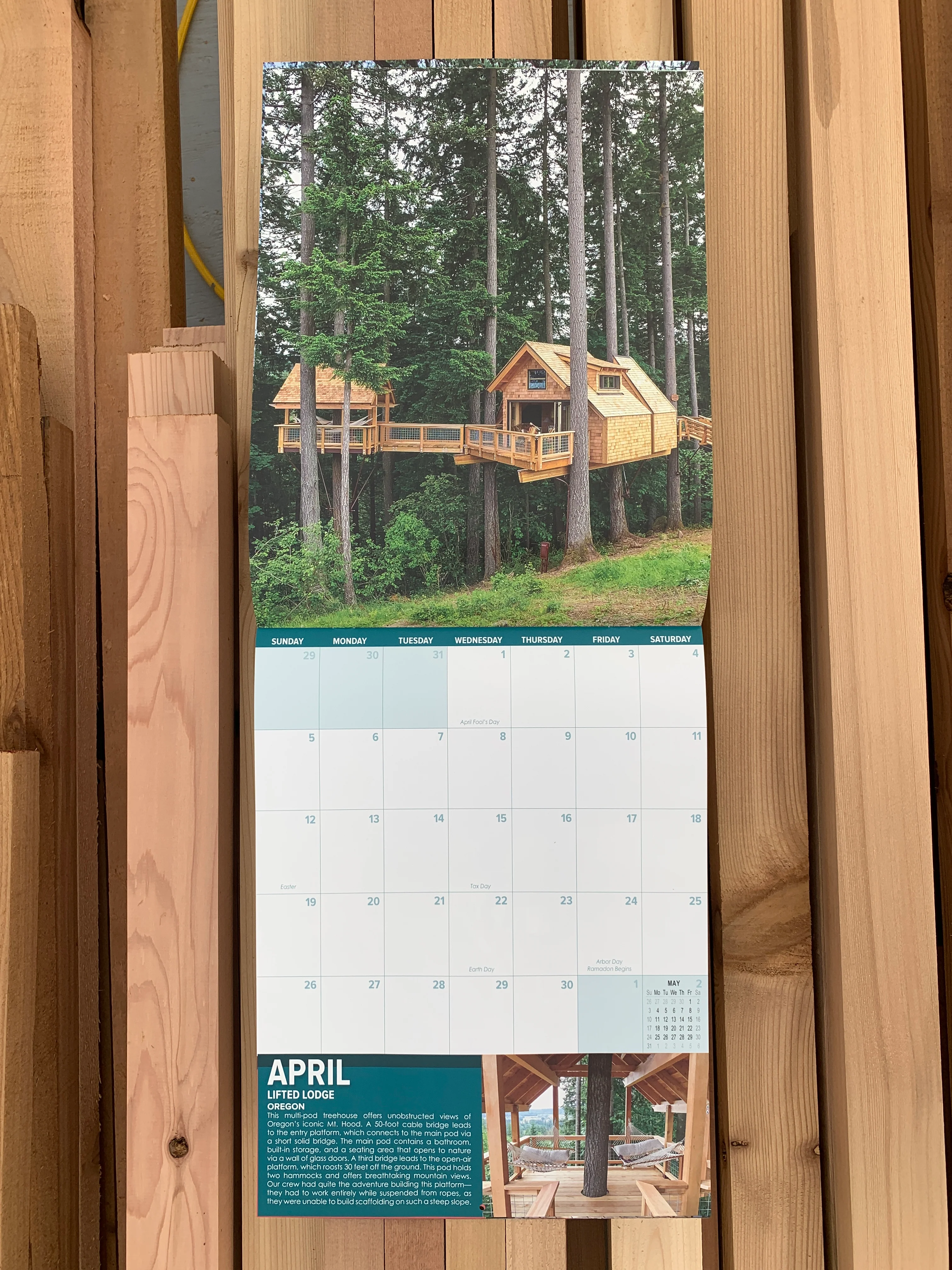 Pete Nelson's 2020 Treehouse Calendar - Image 5